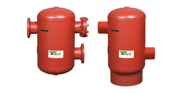 Taco AC04F-125 Air Separator | 4" | Flanged | 125PSI | Strainer  | Blackhawk Supply