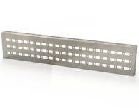 TCK601 | Closed-End Mounting Profile, 3 Lines 600 x 100 mm | 3.94