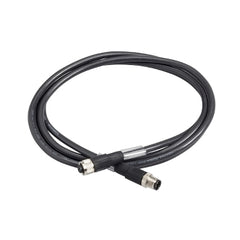 Telemecanique TCSMCN1M1F2 Radio frequency identification XG, Modbus shielded cable, M12 male connector, M12 female connector, IP67, 2 m  | Blackhawk Supply