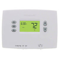 TH2210DH1000 | PRO 2000 HORIZONTAL PROGRAMMABLE DIGITAL THERMOSTATS, BACKLIT DISPLAY, DUAL POWERED (24VAC AND/OR BATTERY). 2 HEAT / 1 COOL HEAT PUMP | Resideo