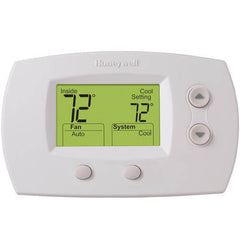Resideo TH5320U1001 FOCUSPRO 5000 NON-PROGRAMMABLE DIGITAL THERMOSTATS, BACKLIT DISPLAY, DUAL POWERED (24VAC AND/OR BATTERY). UP TO 3H/2C. 5.09 SQ. IN. DISPLAY  | Blackhawk Supply