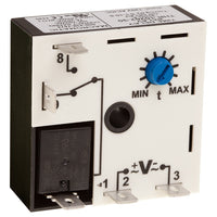 THR-10961-F | Flasher (ON 1st) | 240V AC | 10A SPDT | 0.05 - 5 seconds | Encapsulated | Analog | Control Voltage connected at Relay Common Pack of 2 | Macromatic