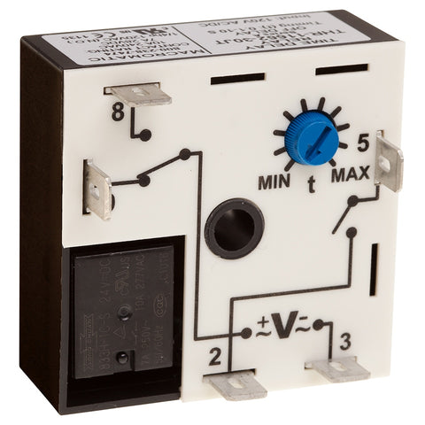 Macromatic THR-11366-FJT Watchdog (switch trigger) | 240V AC | 10A SPDT | 0.05 - 5 seconds | Encapsulated | Analog | Control Voltage connected at Relay Common  | Blackhawk Supply