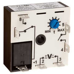 Macromatic THR-11664-04 ON Delay | 48V AC/DC | 10A SPDT | 0.05 - 5 seconds | Encapsulated | Analog | Control Voltage connected at Relay Common  | Blackhawk Supply