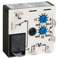 Macromatic THR-16568-10-12T Delayed interval (switch trigger) | 24V AC/DC | 10A SPDT | 0.6 - 60 seconds | 0.05 - 5 seconds | Encapsulated | Analog  | Blackhawk Supply