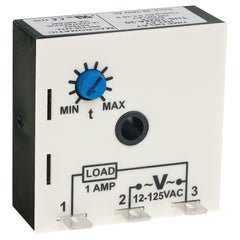 Macromatic THS-1024D-34 Timer | On Delay | 12-125VDC | 1 amp SPNO | 0.1 - 10 hours Pack of 2 | Blackhawk Supply