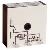 THS-1154A-FT | ON Delay | 24 - 240V AC | 1A Normally Open (Solid State) | 0.01 - 1 second | Encapsulated | Analog | Single Pin Trigger Pack of 2 | Macromatic