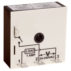 Macromatic THS-1154A-FT ON Delay | 24 - 240V AC | 1A Normally Open (Solid State) | 0.01 - 1 second | Encapsulated | Analog | Single Pin Trigger Pack of 2 | Blackhawk Supply