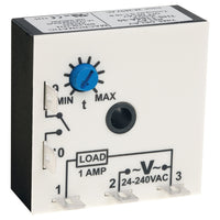 THS-1224A-04 | Timer | Triggered On Delay | 24-240VAC | 1 amp SPNO | 0.05 - 5 second Pack of 2 | Macromatic