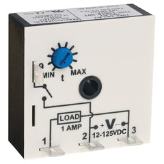 Macromatic THS-1134D-08T ON Delay | 24 - 240V AC | 1A Normally Open (Solid State) | 0.01 - 1 second | Encapsulated | Analog Pack of 2 | Blackhawk Supply