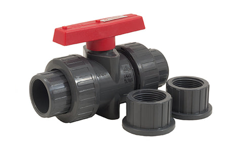 Jomar 210-546 TS-703 | 1-1/4" | Tru-Union PVC | Schedule 80 | Threaded & Solvent Connections | 150 WOG  | Blackhawk Supply