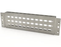 TTK410 | Flanged Mounting Profile, 3 Lines 400 x 100 mm | 3.88