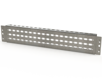 TTK610 | Flanged Mounting Profile, 3 Lines 600 x 100 mm | 3.94