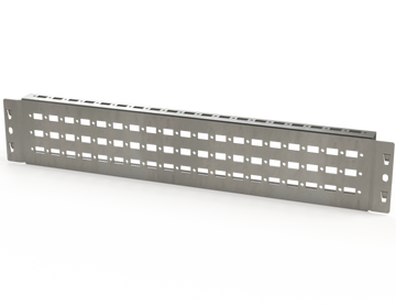 Saginaw TTK610 Flanged Mounting Profile, 3 Lines 600 x 100 mm | 3.94"H x 21.89"W x 1.22"D  | Blackhawk Supply
