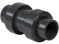 4523-012 | 1-1/4 PVC TRUE UNION 2000 INDUSTRIAL BALL CHK FLANGED EPDM | (PG:604) Spears