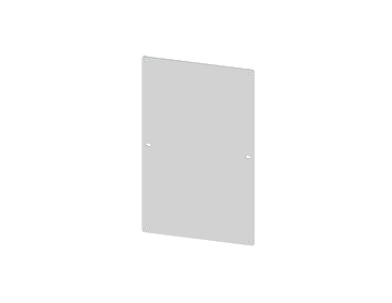 Saginaw SCE-24N24MP NEMA N/A | Subpanel, Flat Nema-1, 22H x 22W x 0D  | Blackhawk Supply