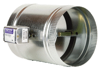 5 URD-SRE24 VOLT NO | 5 URD-SRE24 24V ROUND SPRING RETURN DAMPER – NORMALLY OPEN | EWC Controls