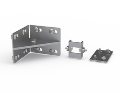 Saginaw UTK700 Baying Kit for Joining Two Side to Side | 11.50"H x 4.20"W x 3.70"D  | Blackhawk Supply