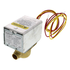 Resideo V8043E1004 ZONE VALVE 24/60 1/2" SWEAT 3.5 CV 18" LW SPST END SWITCH  | Blackhawk Supply