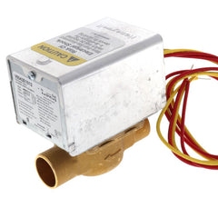 Resideo V8043E1020 ZONE VALVE 24/60 1" SWEAT 3.5 CV 18" LW SPST END SWITCH  | Blackhawk Supply