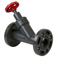 1733-030 | 3 PVC Y-PATTERN VALVE FLANGED FKM | (PG:620) Spears