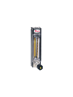 VA12414 | Variable area glass flowmeter | SS float | max. flow rate 8.45 SCFH (3990 ml/min) air | 1.71 GPH (108 ml/min) water. | Dwyer