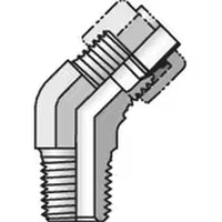 4 VBI2-B | INTRULOK TO PIPE 45 DEG | Parker