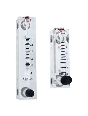 Dwyer VFA-1-EC Flowmeter | range .1-1 SCFH air.  | Blackhawk Supply