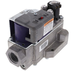 Resideo VR9205Q1507 DIRECT IGNITION GAS VALVE. TWO STAGE. STANDARD OPENING. 1/2" X 1/2", REG SET AT 3.5 IN WC HIGH, 1.7 IN WC LOW. INCLUDES CONVERSION KIT AND 6" WI RE HARNESS.  | Blackhawk Supply