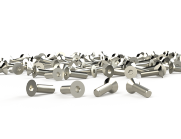 Saginaw VTC122 Screw, M12 Allen flat head (Pkg. 100) | 5.20"H x 4.20"W x 3.70"D  | Blackhawk Supply