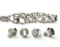 VTR600 | M6X8 Hex Flanged Screw (Pkg. 100) | 1.77