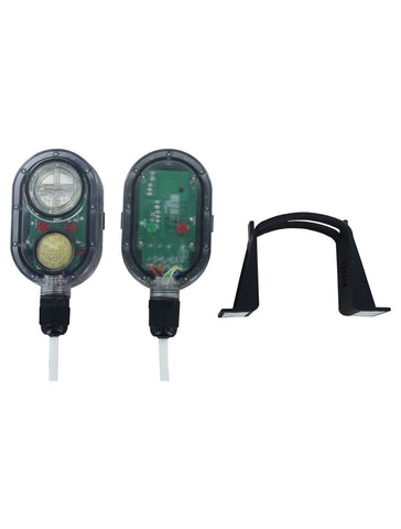 Dwyer WD3-BP-D1-A Battery powered water leak detector | SPST NO SSR | with audible alarm | adjustable mounting bracket included.  | Blackhawk Supply