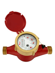 Dwyer WMH-A-C-06-100 Multi-Jet hot water meter | 1" pipe size | 100 gal pulse output.  | Blackhawk Supply
