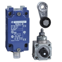 XCKJ10511D | Limit switch, XC Standard, XCKJ, thermoplastic roller lever, 1NC+1 NO, snap action, M12 | Telemecanique