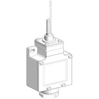 XCKL106H7 | Limit switch, Limit switches XC Standard, XCKL, cats whisker, 1NC+1 NO, snap action, 1/2NPT | Telemecanique