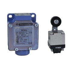 Telemecanique XCKL515H7 Limit switch, Limit switches XC Standard, XCKL, thermoplastic roller lever, 1NC+1 NO, slow break, 1/2NPT  | Blackhawk Supply