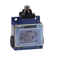 XCKM110H7 | Limit switch, Limit switches XC Standard, XCKM, metal end plunger, 1NC+1 NO, snap action, 1/2NPT | Telemecanique