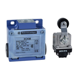 Telemecanique XCKM515H29 Limit switch, Limit switches XC Standard, XCKM, thermoplastic roller lever, 1NC+1 NO, slow break, M20  | Blackhawk Supply