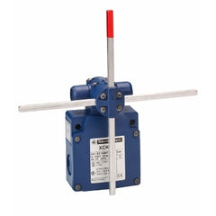 Telemecanique XCKVR24SR1H29 Limit switch, Limit switches XC Standard, XCKVR, stay put crossed rods lever 6 mm, 2x(NC+NO), slow, M20  | Blackhawk Supply