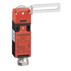 Telemecanique XCSPL573 Guard switch, Telemecanique Safety switches XCS, XCSPL, elbowed flush lever, to right, 1NC+1 NO -1/2"NPT  | Blackhawk Supply