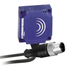 Telemecanique XS8C1A1MAL01U20 Inductive proximity sensors XS, inductive sensor XS8 40x40x15, PBT, Sn25mm, 24...240VAC/DC, 1/2" 0.15 m  | Blackhawk Supply