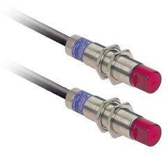 Telemecanique XU2M18MA230W Photoelectric sensors XU, XU2, thru beam, 90°, Sn 15 m, 24...240VAC/DC, cab. 2 m  | Blackhawk Supply