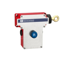 XY2CE1A190H7 | Latching emergency stop rope pull switch, Telemecanique rope pull switches XY2C, cable 300 VAC 10amp XY2CE+options | Telemecanique