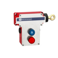 XY2CE1A196H7 | Latching emergency stop rope pull switch, Telemecanique rope pull switches XY2C, cable 300 VAC 10amp XY2CE+options | Telemecanique