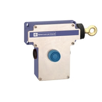 XY2CE1C290TK | Latching emergency stop rope pull switch, Telemecanique rope pull switches XY2C, trip wire cable 300 VAC 10 A XY2CE | Telemecanique