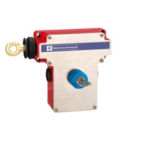 XY2CE2A590 | Latching emergency stop rope pull switch, Telemecanique rope pull switches XY2C, cable XY2CE, 300 V AC, 10 A | Telemecanique