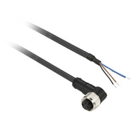 XZCP0666L5 | Pre wired connectors XZ, elbowed female, M8, 3 pins, cable PUR 5 m | Telemecanique