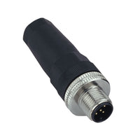 XZCPV1564L1 | Pre wired connectors XZ, straight male, M12, 5 pins, cable PVC 1 m | Telemecanique