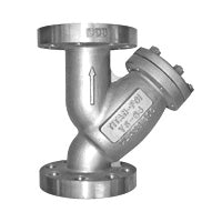 Titan YS64S0125 1-1/4" Y Strainer | Stainless Steel | ANSI Class 600 | Flanged Ends | Bolted Cover | Plugged Blow-off  | Blackhawk Supply