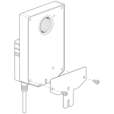 Belimo Z-GMA Classic GM to GMB(X) retrofit bracket.  | Blackhawk Supply
